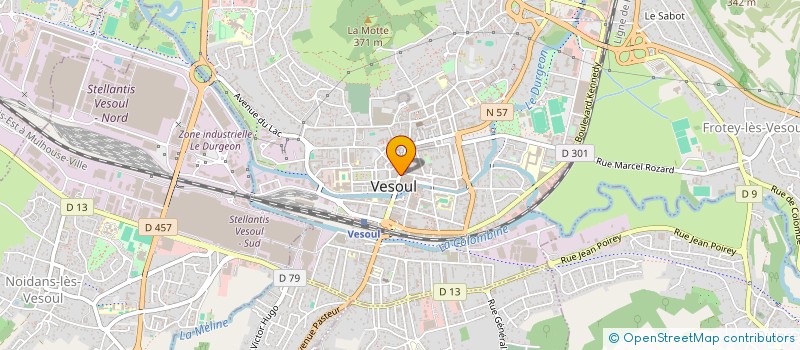 localisation de l'entreprise CIVETTEMAGPRESSE à VESOUL