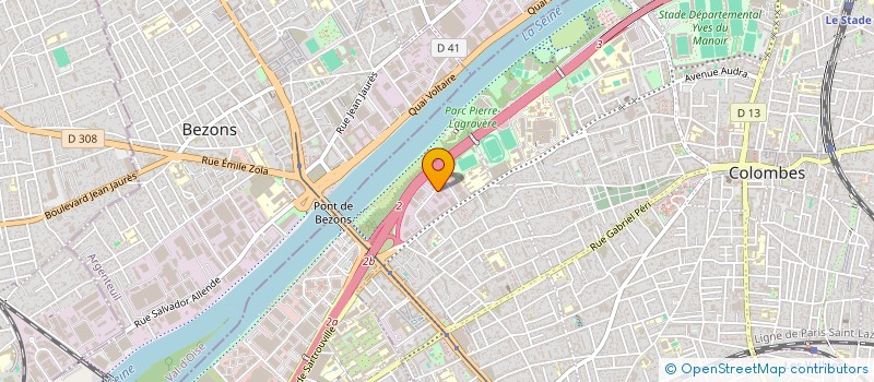 localisation de l'entreprise CIVIDEC à COLOMBES