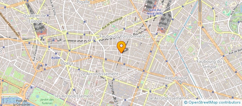 localisation de l'entreprise CIVIDEK  PARIS