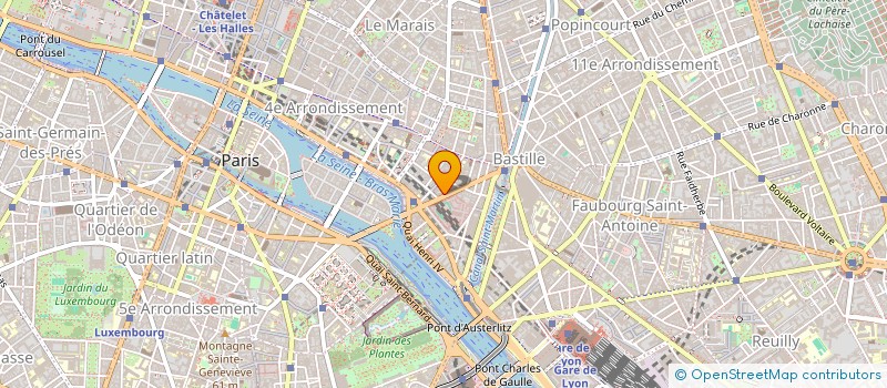 localisation de l'entreprise CIVIL IMMOBILIERE P RATHEAU  PARIS