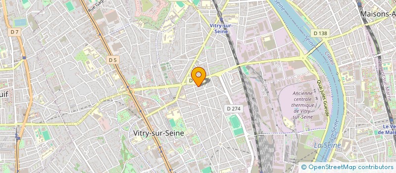 localisation de l'entreprise CIVIL NETWORK FOR RIGHTS AND DEVELOPMENT à VITRY-SUR-SEINE