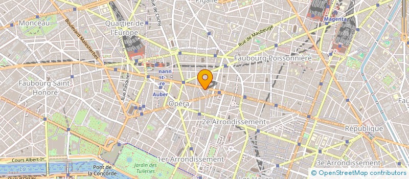 localisation de l'entreprise CIVILE FONDS MDS III  PARIS