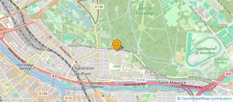 localisation de l'entreprise CIVILE IMMOBILIERE BARANCE à SAINT-MAURICE