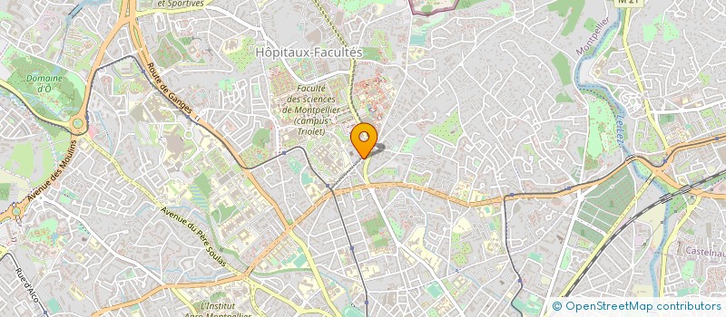 localisation de l'entreprise CIVILE IMMOBILIERE SQUAR à MONTPELLIER