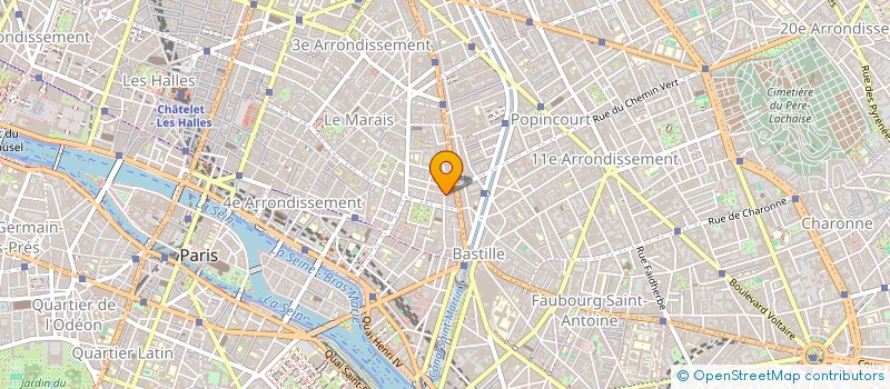 localisation de l'entreprise CIVILE NEUILLY TOURNELLE  PARIS