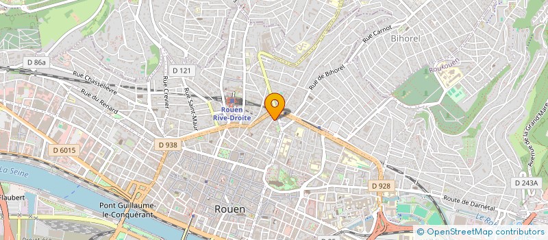 localisation de l'entreprise CIVILE ROUENNAISE IMMOBILIERE FONCIERE à ROUEN