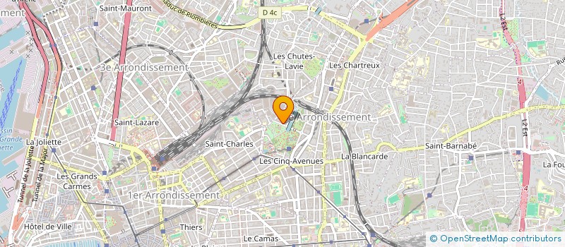 localisation de l'entreprise CIVILETTI PERFORMANCE CENTER à MARSEILLE