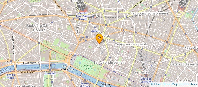 localisation de l'entreprise CIVILOGE  PARIS