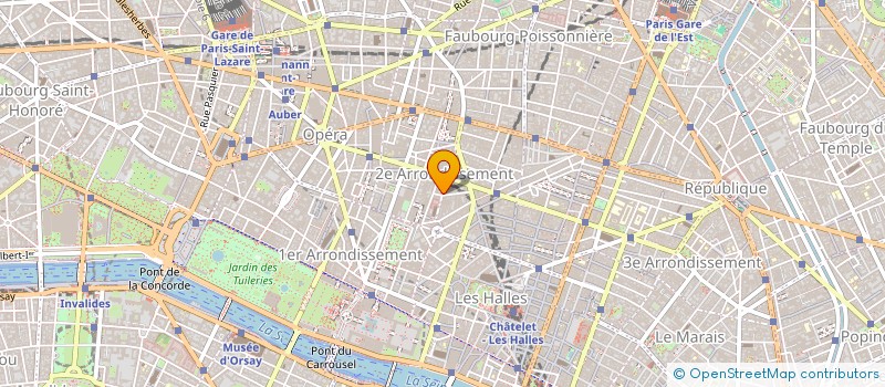 localisation de l'entreprise CIVIPOL  PARIS