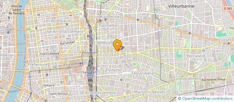 localisation de l'entreprise CIVITANO à LYON