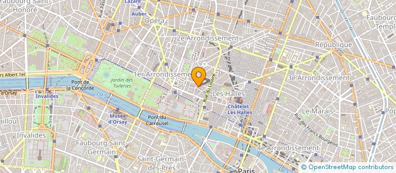 localisation de l'entreprise CIVITAS à PARIS