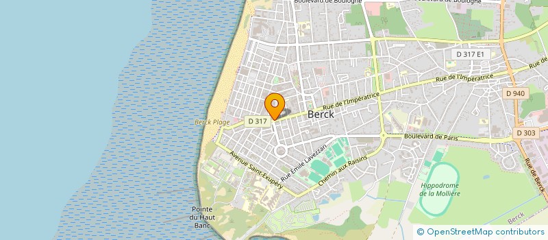 localisation de l'entreprise CIVODUL 2  BERCK