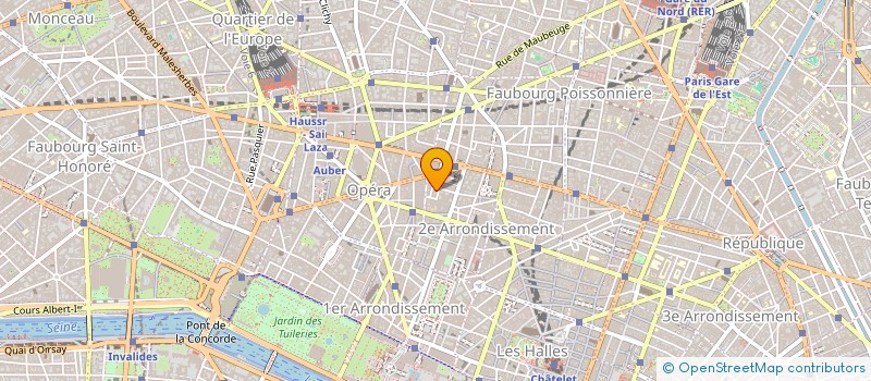 localisation de l'entreprise CIVRA à PARIS