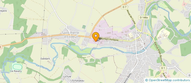 localisation de l'entreprise CIVRAISIENNE DES TRANSPORTS à SAINT-PIERRE-D'EXIDEUIL