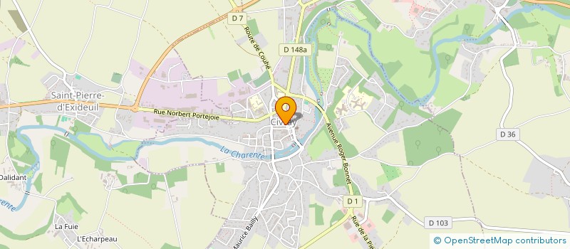 localisation de l'entreprise CIVRAY IMMOBILIER MERCURE à CIVRAY