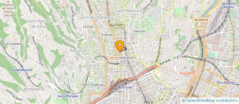 localisation de l'entreprise CIWARA TRANSPORT à NICE