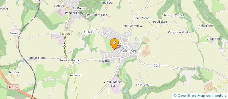 localisation de l'entreprise CIX  SAINT-SEGAL