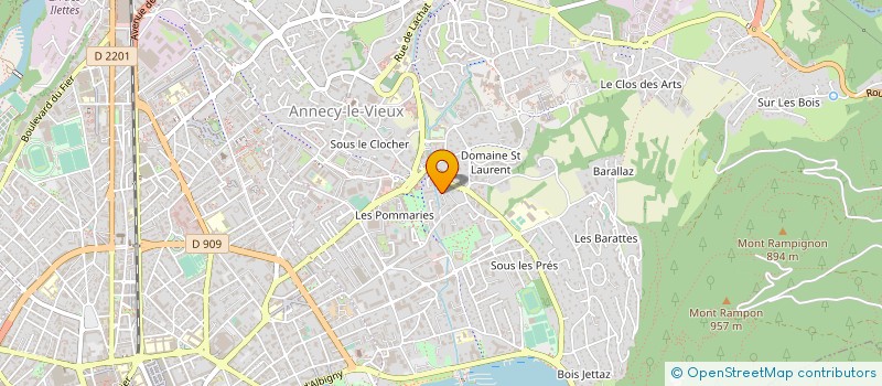 localisation de l'entreprise CIXI à ANNECY
