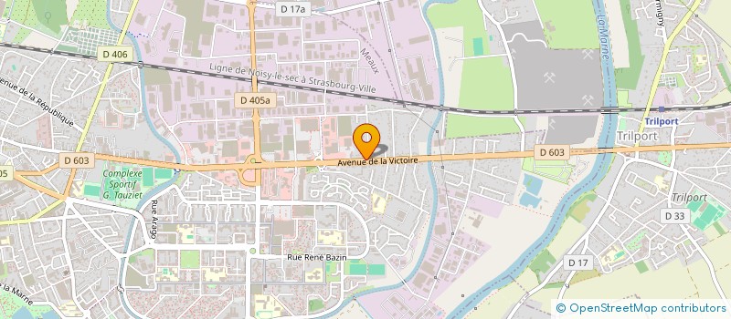 localisation de l'entreprise CIZCO à MEAUX