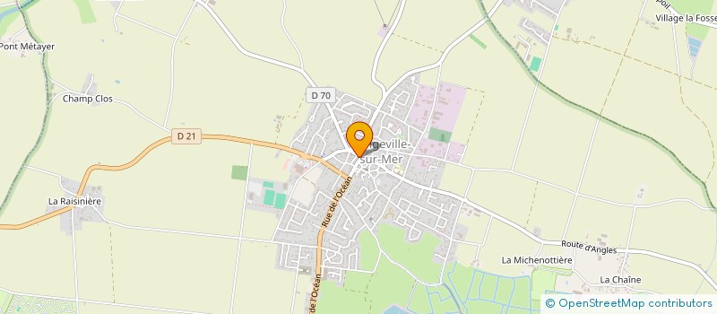 localisation de l'entreprise CIZERON  LONGEVILLE-SUR-MER