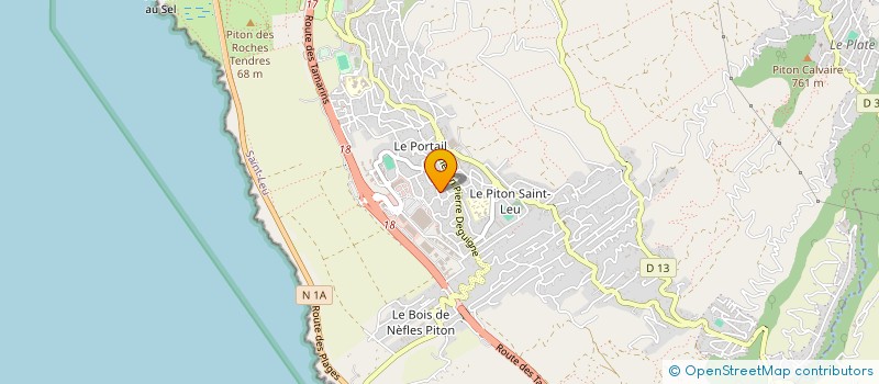 localisation de l'entreprise CJ à SAINT-LEU