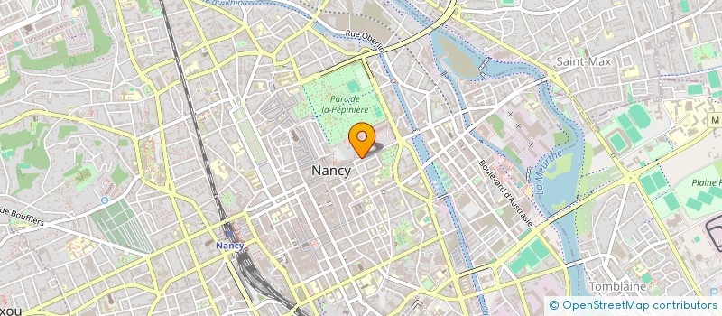 localisation de l'entreprise CJ  NANCY