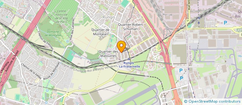 localisation de l'entreprise CJ AUTO à RUNGIS