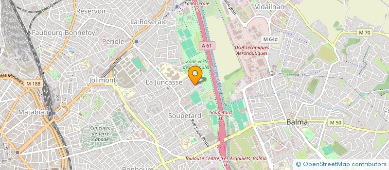 localisation de l'entreprise CJ BAILLY à TOULOUSE