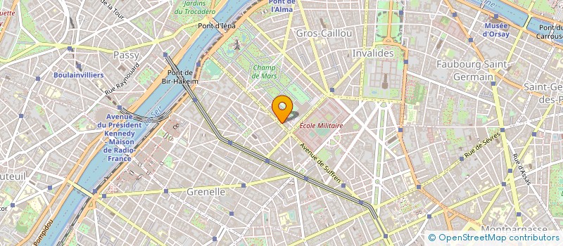 localisation de l'entreprise CJ CONSEIL  PARIS