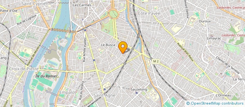 localisation de l'entreprise CJ CONSTRUCTIONS  TOULOUSE