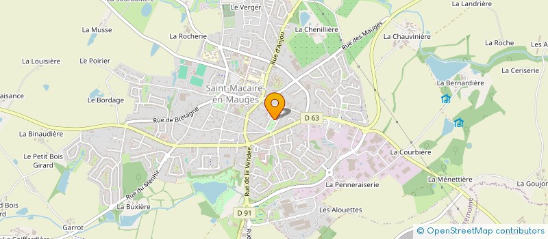 localisation de l'entreprise CJ ENERGIE  SEVREMOINE