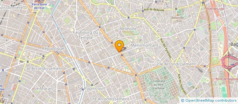 localisation de l'entreprise CJ HOLDING  PARIS