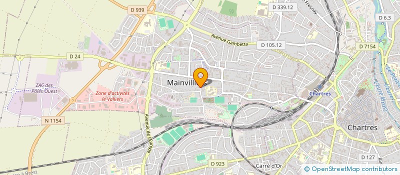 localisation de l'entreprise CJ IMMO  REIMS