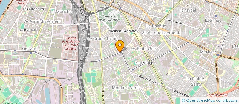 localisation de l'entreprise CJ IMMOBILIER  LYON