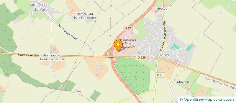 localisation de l'entreprise CJ INVEST  TOTES