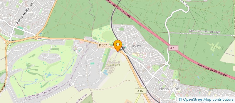 localisation de l'entreprise CJ INVEST ET CONSEILS  NOISY-LE-ROI