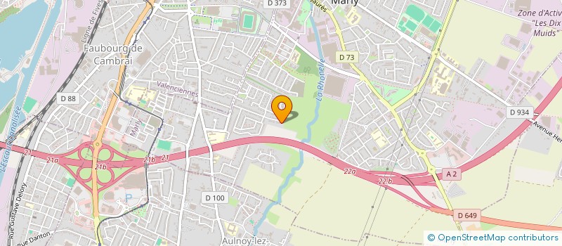 localisation de l'entreprise CJ INVESTISSEMENTS à MARLY