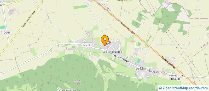 localisation de l'entreprise CJ METAL  MOTTIER