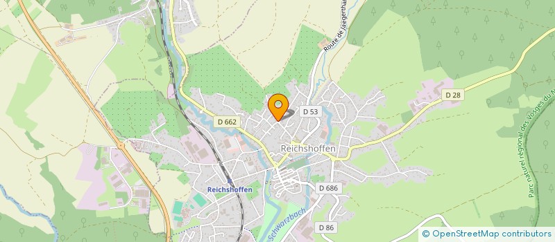 localisation de l'entreprise CJ PRO SERVICES à REICHSHOFFEN