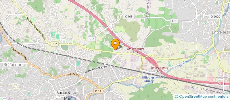 localisation de l'entreprise CJ SALES & CO  SANARY SUR MER