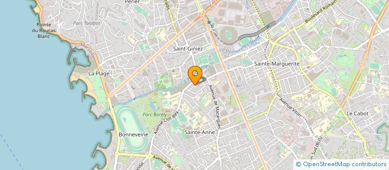 localisation de l'entreprise CJ SHOES à MARSEILLE