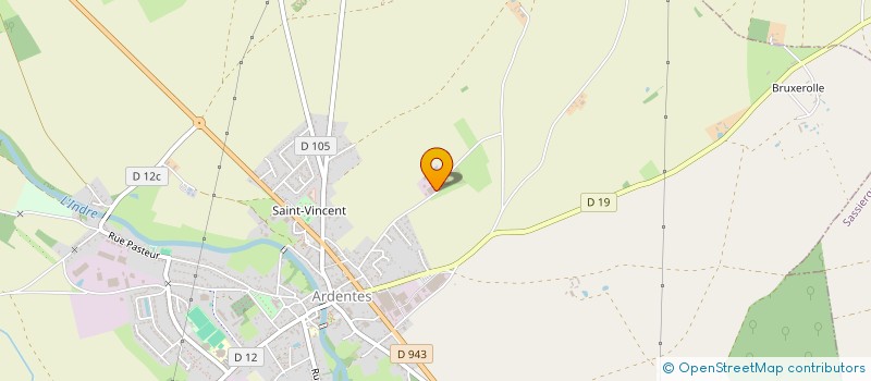 localisation de l'entreprise CJ2M  ARDENTES