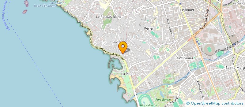localisation de l'entreprise CJA à MARSEILLE