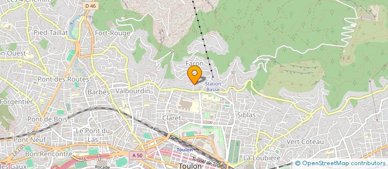 localisation de l'entreprise CJACQUES à TOULON