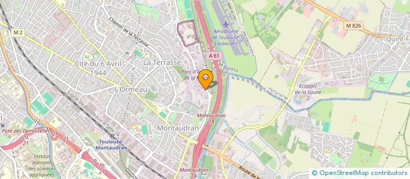 localisation de l'entreprise CJB IMMO 1 à TOULOUSE