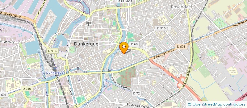 localisation de l'entreprise CJB1 à DUNKERQUE