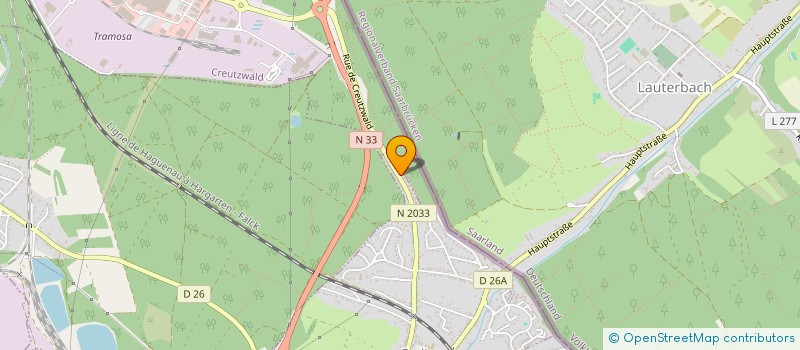 localisation de l'entreprise CJC  CARLING