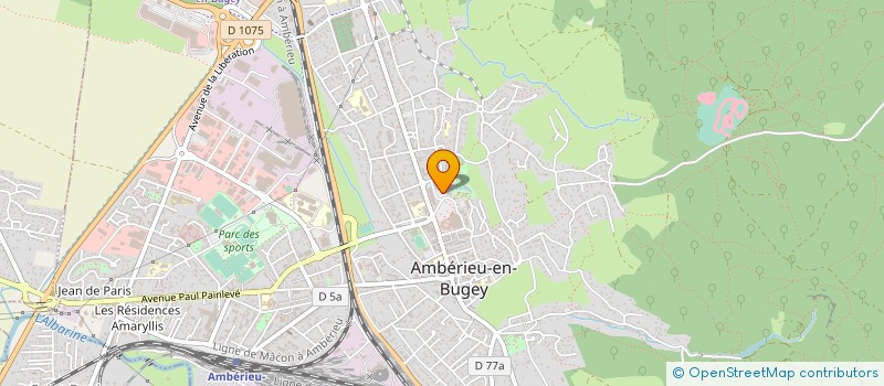 localisation de l'entreprise CJC à AMBERIEU-EN-BUGEY