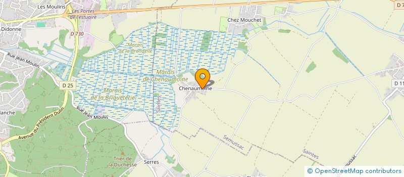 localisation de l'entreprise CJC  SEMUSSAC