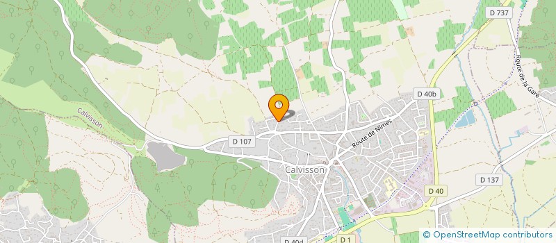 localisation de l'entreprise CJC  CALVISSON